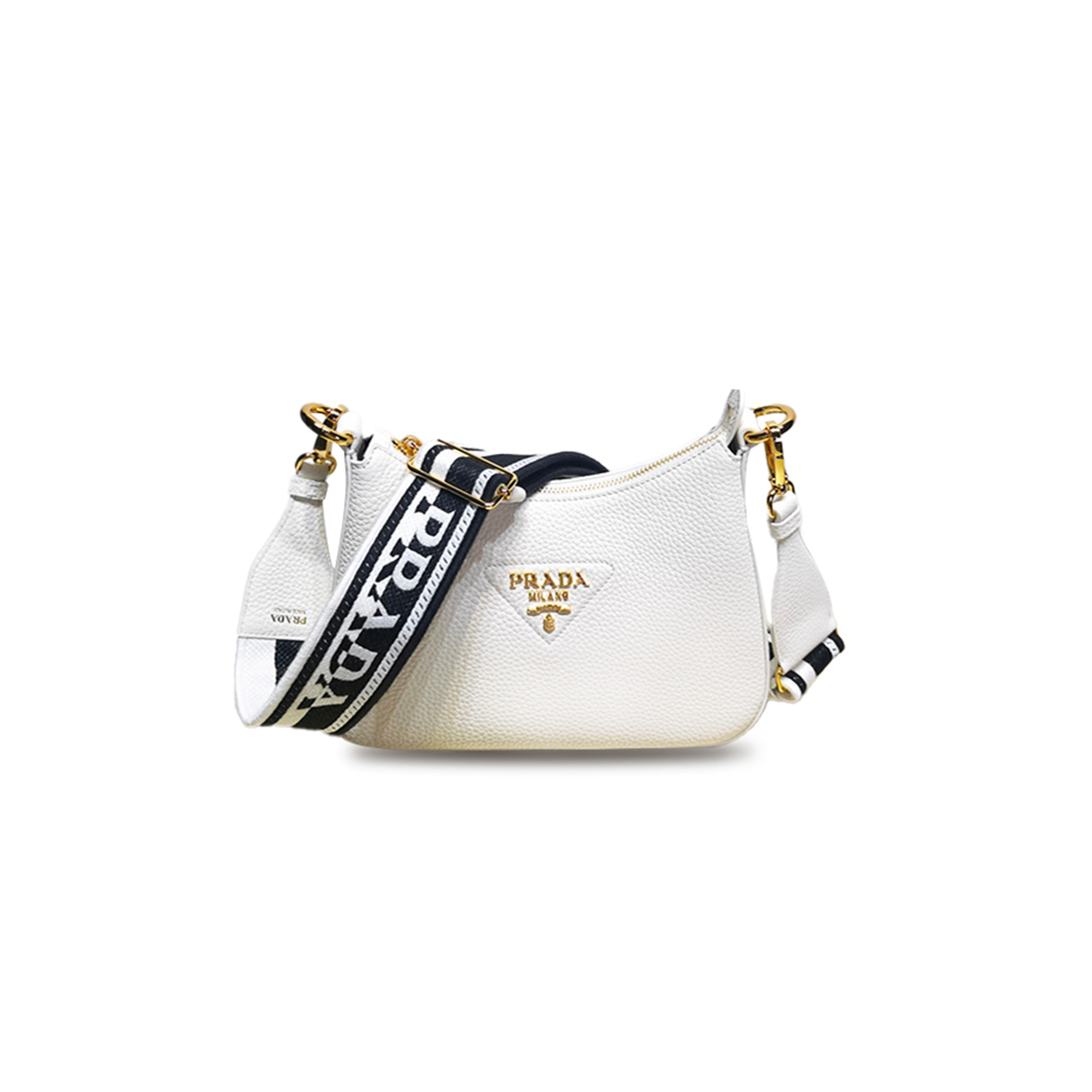 Pra*a shoulder bag in leather 1bh193 (24*18*6cm)